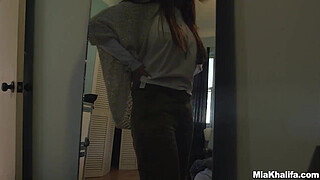 Naughty Mia Khalifa is in search of a big black dick