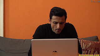 Brother-in-law fucks sister-in-law's pussy and booty while wife is <censored> next to them