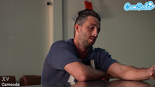 Busty Latina MILF Barista Gets Her Big Booty Anal Pounded Hard by a Stranger