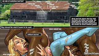 The New Submissive pt. 2 - Big Cock African Plantation Slaves Gangbanged their Masters' || Interracial Anal DP