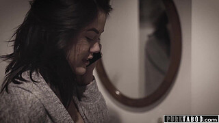 PURE TABOO Virginal 18yo Step-Sister Longs 2 Try ANAL with Bro