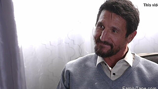 Foster stepdad fucking doggystyle while stepdaughter suck on stepmoms pussy