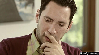 Teen stepdaughter seducing her stepdad