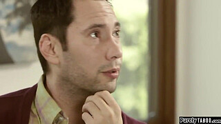 Teen stepdaughter seducing her stepdad