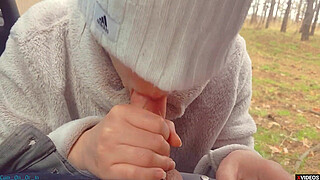 Blowjob Milf Slut from the highway, cum on face