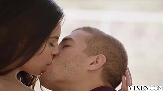 VIXEN Step sister teaches brother how to fuck