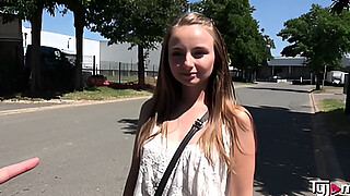 Small whore Lady Bug hard fucked on a pool table