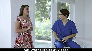 FamilyStrokes - Beautiful Slim Stepsis (Natalie Porkman) Takes A Big Shaft Pounding From Stepbro