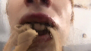 Sexy teacher punishes student by first inserting sex toys in her arse and vagina and then his whole hand in her pussy