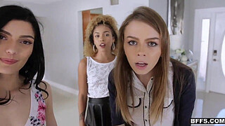 Douchebag Gets Three GFs At The Same Time - Sadie Blake, Xianna Hill, Alex Blake