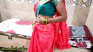 Young desi sister-in-law made her <censored> by jerking thick shaft hard in her pussy