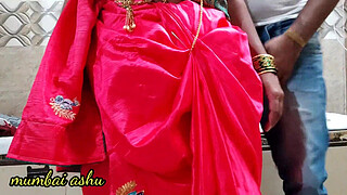 Young desi sister-in-law made her <censored> by jerking thick shaft hard in her pussy