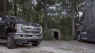 Penelope Mitchell with Nicolas Cage in "Between Worlds"