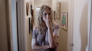 Penelope Mitchell with Nicolas Cage in "Between Worlds"