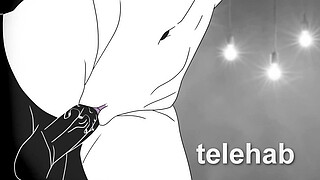 2# Mime and DASH on the elf tower ! Hentai 2d cartoon