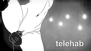 2# Mime and DASH on the elf tower ! Hentai 2d cartoon