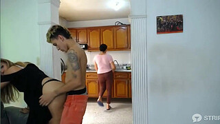 Milf and Girlfriend Dual Fun