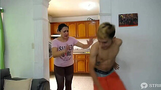 Milf and Girlfriend Dual Fun