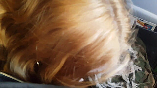 PUBLIC AIRPLANE Handjob and Blowjob - Bella Mur