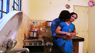 ANJALI (Telugu) as House Wife, Husband - Lovely Romance in KITCHEN