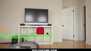 Sislovesme - Cuddling with My Horny StepSis (Megan Sage)