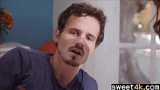 Teen step sister and older stepbrother