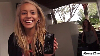 JANICE GRIFFITH HAS PASSIONATE SEX WITH JAMES DEEN - Featuring : Janice Griffith / Jade Nile / James Deen