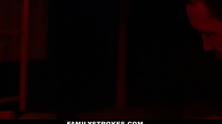 Stepdaddy Fucking His Stepdaughter in Night | Kelsey Kage, Lily Moon