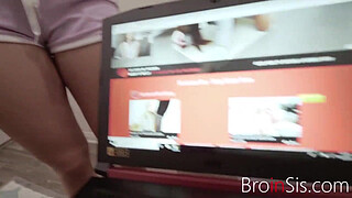 Stepbrother gets to be inside stepSISTER- Violet Rain