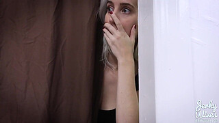 Step Daughter Watches step Mom and step Dad Fuck and gets Horny - Cory Chase