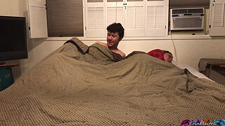 Stepmom shares bed with stepson - Erin Electra