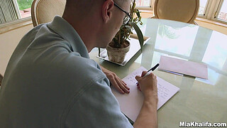 Mia Khalifa popped a fans cherry and it was awkward AF! (mk13819)