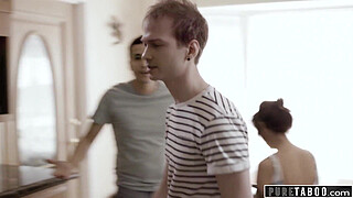 PURE TABOO 2 Step-Brothers DP Their Step-Mom