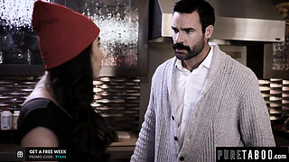 Teen Has Sex with Therapist Dr. Angela White & Stepdad