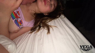 FUCKING WITH MY STEP SISTER NEXT TO PARENTS