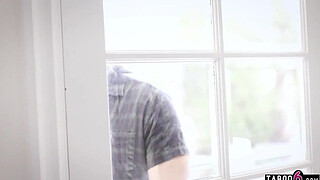 Bad stepuncle takes teen pussy during a trip he planned for them