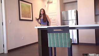 Kinky Family - Stepsis Megan Marx spying and fucking