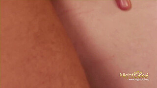 German bitch with big boobies fucked