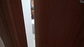 I seen my step mother masturbating and took the risk of taking out my big penis !!!