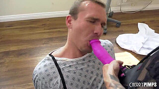 Big Tits MILF Doctor McKenzie Lee Pegging Isaac X With a Strap-On To Cure Him