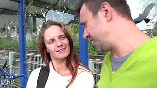 Conny Dachs grabs something to fuck ... not only her tits bob - horny milf