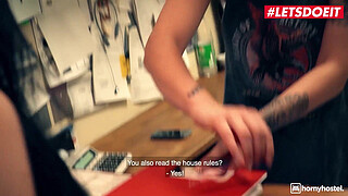 HORNYHOSTEL - (Jolee Love, Jason Steel) - Big Tits German Hippie Gets A Surprise Fucking In Hostel Full Scene