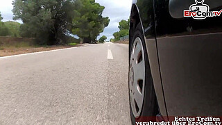 german 18 amateur young woman meet for public sex meeting pov