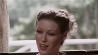 Classic pornstar legend Annette Haven giving a blowjob