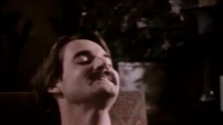 Classic pornstar legend Annette Haven giving a blowjob