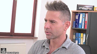 Franceska Dicaprio's butthole filled with big cock