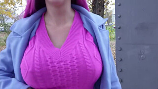 GERMAN SCOUT - BIG FAKE LIPS CATHY B ROUGH FUCK AT FIRST DATE