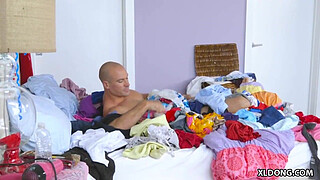 Megan Rain and her step bro's monster shaft - Teens Love Huge Cocks