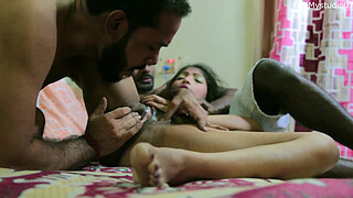 Stepsisters ko her Brother n his friend ne chuda! With clear dirty audio