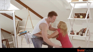 18yo hottie facefucked by horny stepbrother